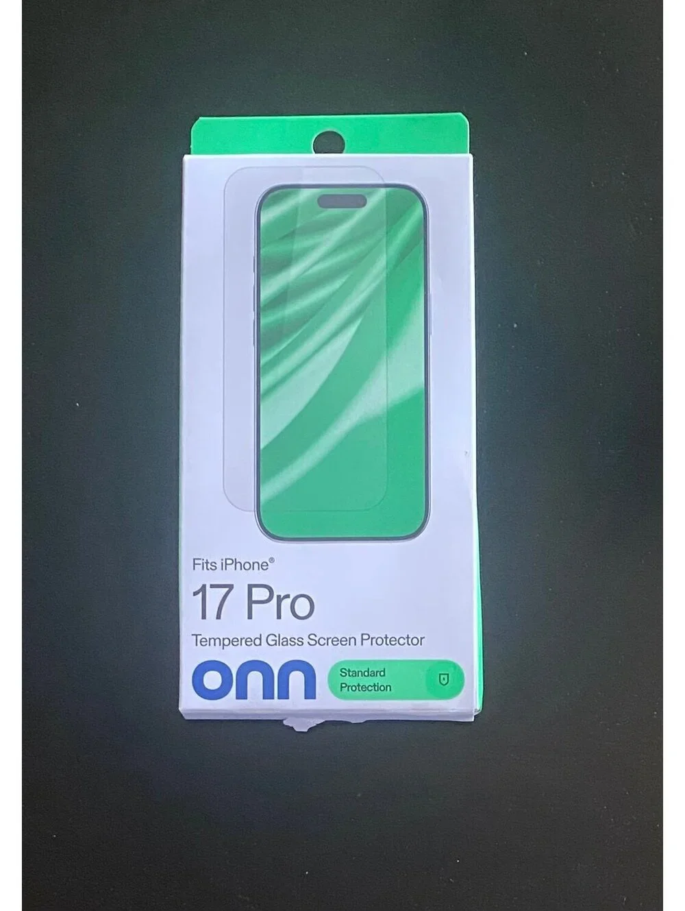 Onn Tempered Glass Screen Protector for iPhone 17 Pro